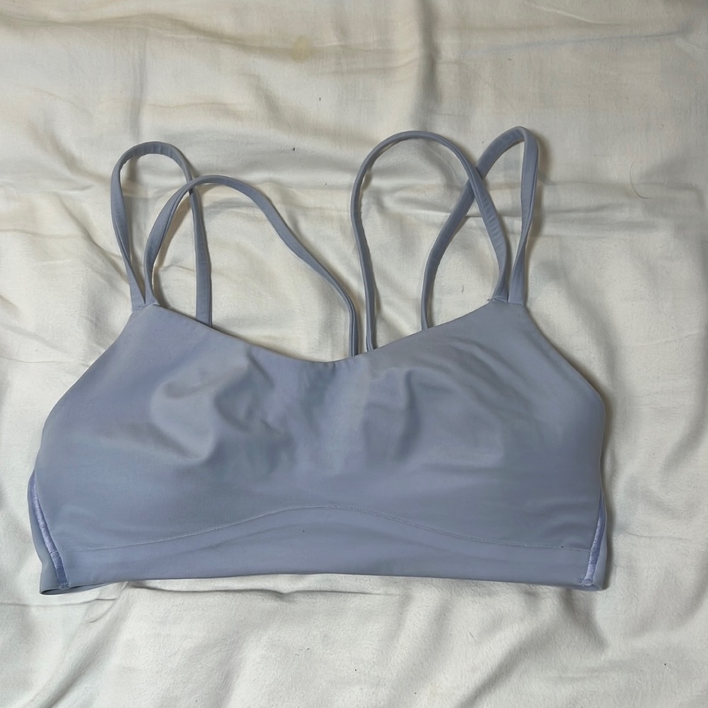 Like-A-Cloud Lululemon Sports Bra - light blue